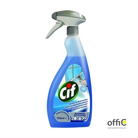 CIF Płyn do mycia szyb 750 ml Window&Multisurface cleaner 16423