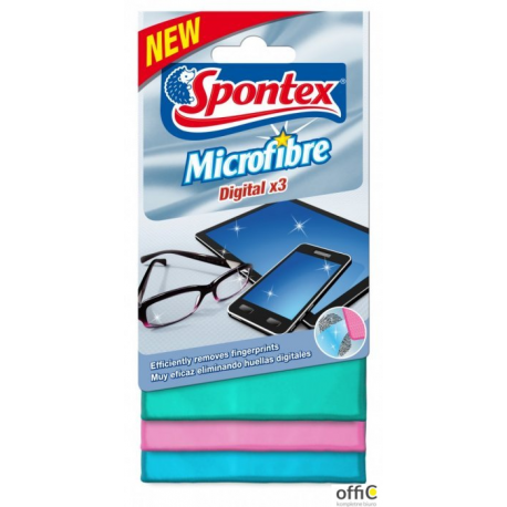 Ściereczka do okularów i smartfonów (3)SPONTEX 12100024