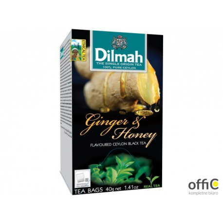 Herbata DILMAH AROMAT IMBIR&MIÓD 20t*1,5g