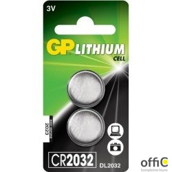 Bateria litowa GP CR2032-U2 3.0V GPPBL2032094