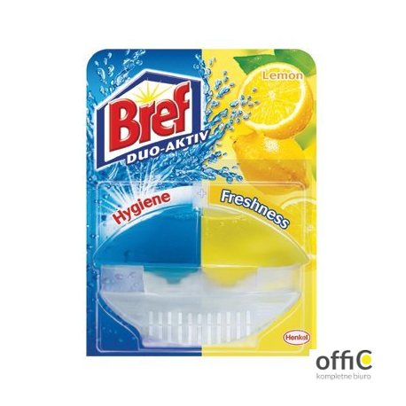 BREF Zawieszka WC Duo Activ 50ml Lemon *968416 HENKEL