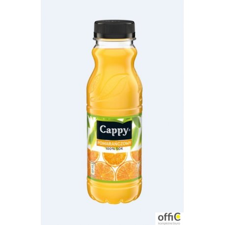 CAPPY Napój pomarańczowy 0.33L butelka PET 984204