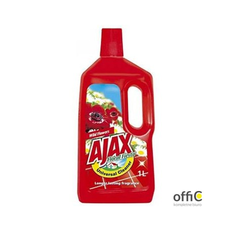 AJAX Płyn do mycia podłóg Floral Fiesta 1l Wild flowers (czerwony)*72984