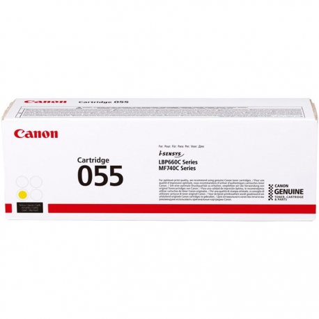 Toner Canon CRG055Y do i-SENSYS MF742Cdw/MF744Cdw | 2100 str. | Yellow