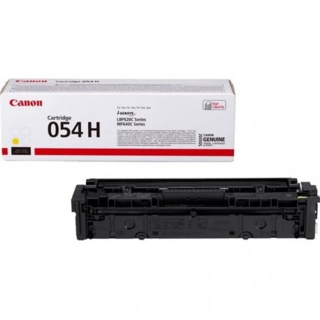 Toner Canon 054 H do i-SENSYSMF645Cx/MF643Cdw | 2 300 str.| Yellow