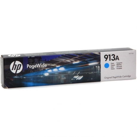 Tusz HP 913A do PageWide Pro 452DW/DWT, 477DW/DWT | 3 000 str. | cyan