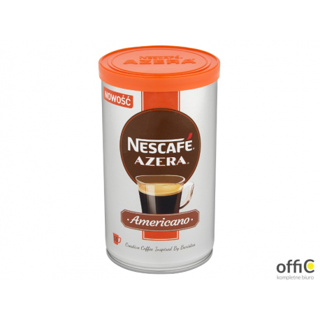 Kawa NESCAFE AMERICANO AZERA rozpuszczalna i drobno zmielone ziarna puszka 100g