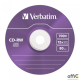Płyta CD-RW VERBATIM SLIM Kolor 700MB x12 43167