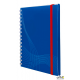 Kołonotatnik Notizio 7033 A5 kratka 90 kartek oprawa - tworzywo sztuczne, niebieski, Notizio by Avery Zweckform