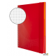 Kołonotatnik Notizio 7035 A4 kratka 90 kartek oprawa - tworzywo sztuczne, czerwony, Notizio by Avery Zweckform