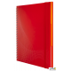 Kołonotatnik Notizio 7035 A4 kratka 90 kartek oprawa - tworzywo sztuczne, czerwony, Notizio by Avery Zweckform