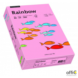 Papier xero kolorowy RAINBOW różowy R55 88042541