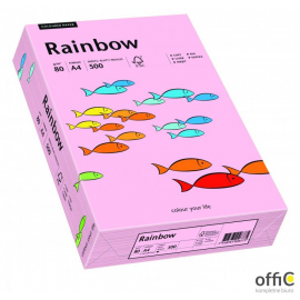 Papier xero kolorowy RAINBOW jasnoróżowy R54 88042519