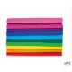 Bibuła marszczona 25 x200cm - TĘCZA - MIX 10 kolorów, 10 rolek, Happy Color