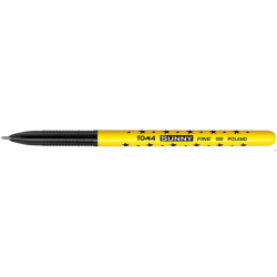 Długopis w gwiazdki SUNNY z końcówką 0,7mm, czarny TO-050 Toma