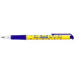 Długopis w gwiazdki AUTOMAT SUNNY z końcówką 0,7mm,  niebieski TO-060 Toma