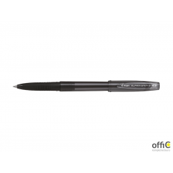 Długopis olejowy ze skuwką 0.7 FINE PILOT SUPER GRIP czarny BPS-GG-F-B