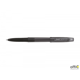 Długopis olejowy ze skuwką PILOT SUPER GRIP czarny BPS-GG-F-B