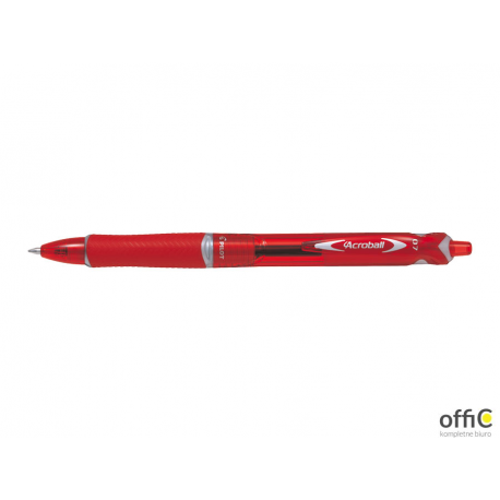 Długopis PILOT ACROBALL czerwony PIBPAB-15F-R-BG