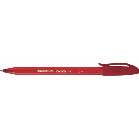 Długopis PAPER MATE INKJOY 100 CAP F czerwony S0960910