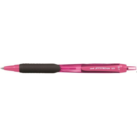 Długopis UNI SXN-101C różowa obudowa niebieski wkład UNSXN101C/DRO