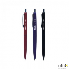 Długopis automatyczny ASYSTENT niebieski 0.7mm TO-031 TOMA