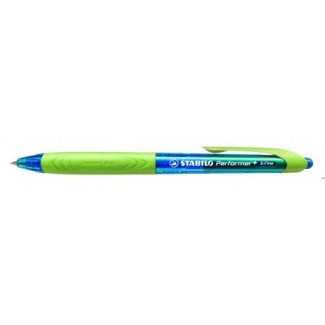 Długopis STABILO Performer+ 0.35mm niebieski/zielony 328/3-41-1