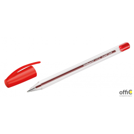 Długopis STICK SUPER SOFT K86 czerwony 601474 PELIKAN