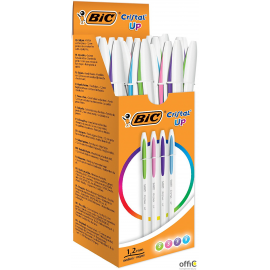 Długopis CRISTAL UP mix kolorów (20sztuk) BIC 950446