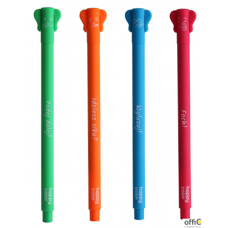 Długopis Feelingi ELEPHANTS, 0.5 mm, niebieski, Happy color HA AGPB4474-3