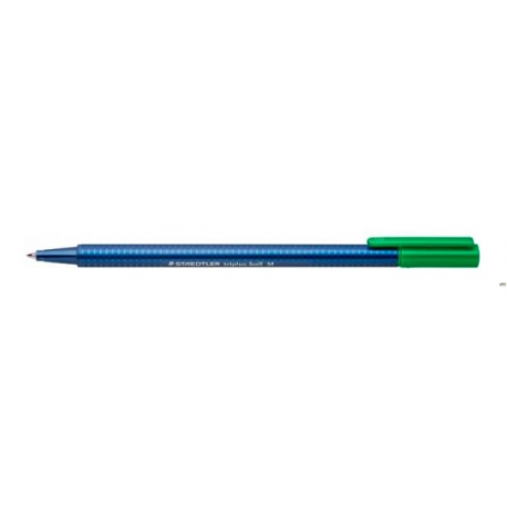 Długopis triplus ball M zielony Staedtler S 437 M-5