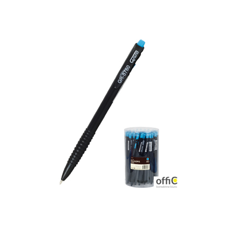 Długopis niebieski pstrykany GR-5760 160-1975 GRAND