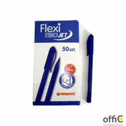 Długopis FLEXI TRIO JET niebieski TT7530 PENMATE