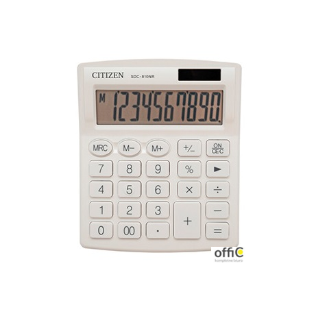 Kalkulator CITIZEN SDC810NRWHE biały