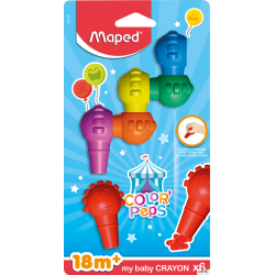 Kredki BABY COLORPEPS EARLY AGE 6 szt. Maped 863106