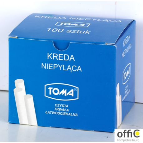 Kreda TOMA biała 100szt OM-80200
