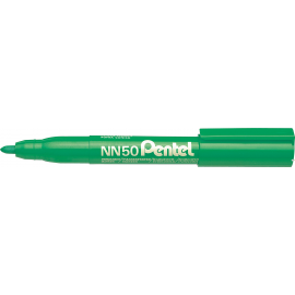 Marker permanentny NN50 zielony okrągła końcówka PENTEL