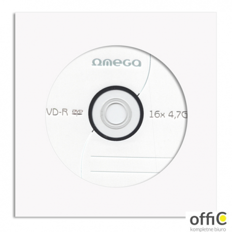 Płyta OMEGA DVD+R 4,7GB 16X CAKE (50) OMD1650+