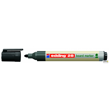 Marker EDDING do tablic ekologiczny okrągła końcówka czarny 28/001/c ed