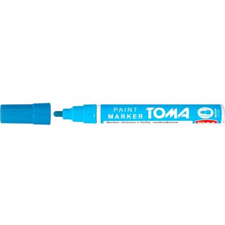 Marker olejowy TO-440 grubość 2.5mm jasnoniebieski TOMA
