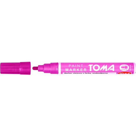 Marker olejowy TO-440 grubość 2.5mm różowy TOMA