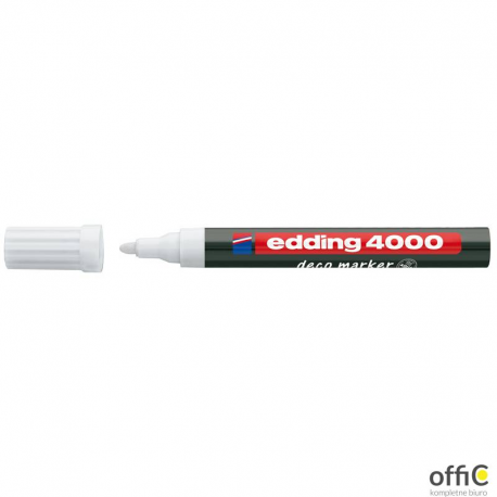 Marker EDDING 4000-49 biały