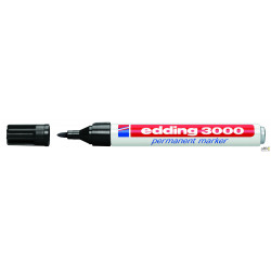Marker EDDING 3000/001C czarny okr.końc.
