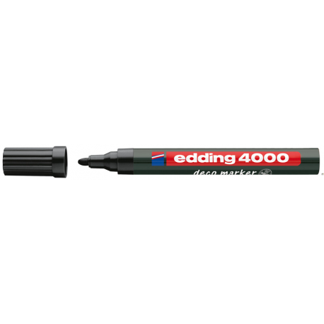 Marker dekoracyjny EDDING 4000 2-4mm czarny