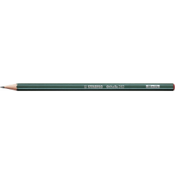 Ołówek drewniany STABILO Othello 2988 B z gumką