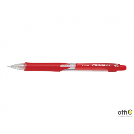 Ołówek automatyczny PROGREX czerwony H-125-SL-R-BG PILOT
