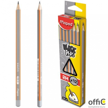 Ołówek drewniany Blackpeps H MAPED 850025+B50:B60
