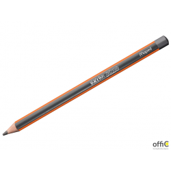 Ołówek z gumką BLACKPEPS JUMBO HB 854721 MAPED