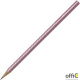 Ołówek SPARKLE B burgund metalizowany z krysz