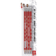 Ołówek trójkatny z gumka HB op4szt PZPN 206016001 ASTRA